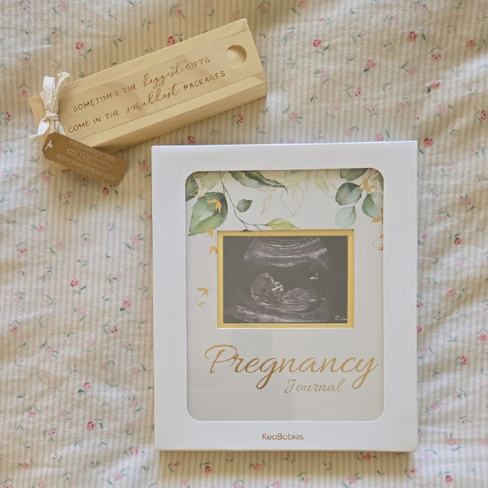 NEW IN BOX Pregnancy Journal & Keepsake Box